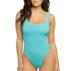 Classic Square Neck One Piece Swimsuit