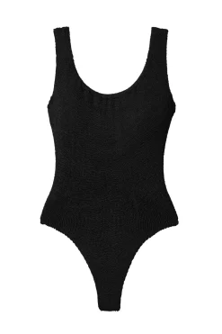 Classic Square Neck One Piece Swimsuit