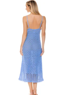 Claudia Crochet Midi Dress