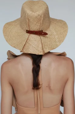 Commando Raffia Sun Hat