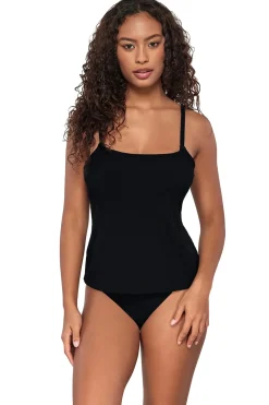 Coralie Convertible Strap Tankini Top (D+ Cup)