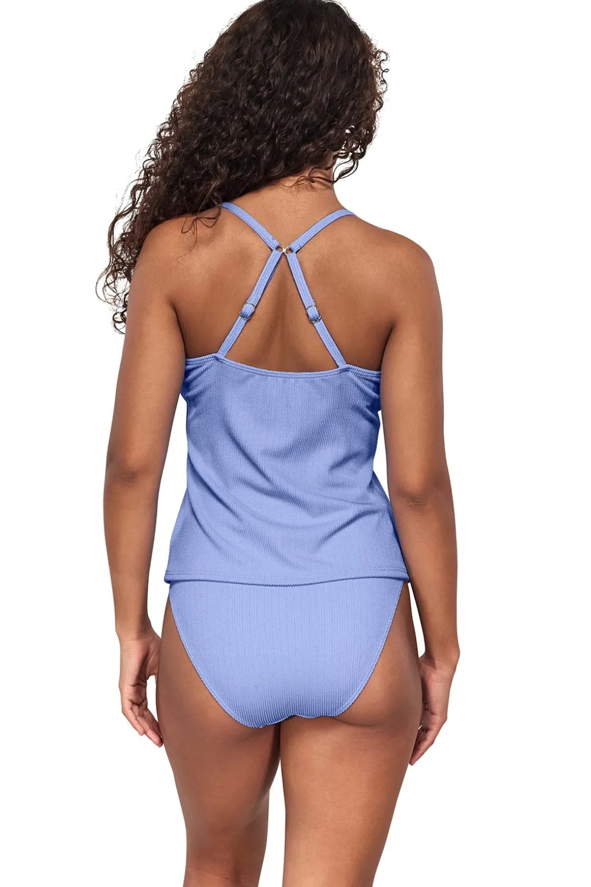 Coralie Convertible Strap Tankini Top (E-H Cup)