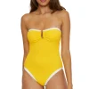 Courtside Bandeau One Piece Swimsuit