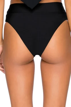 Cove Banded High Waist Bikini Bottom