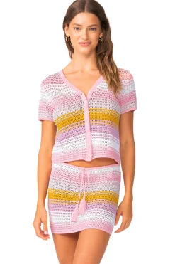 Crochet Button Up Top