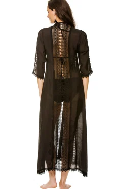 Crochet Long Cover Kimono