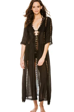 Crochet Long Cover Kimono