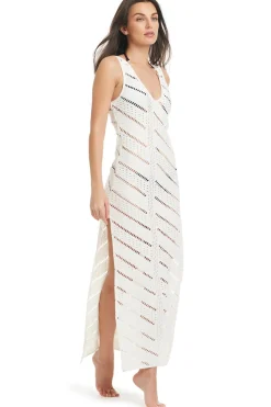 Crochet Maxi Cover Up Dress