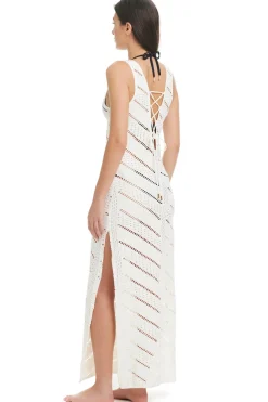 Crochet Maxi Cover Up Dress