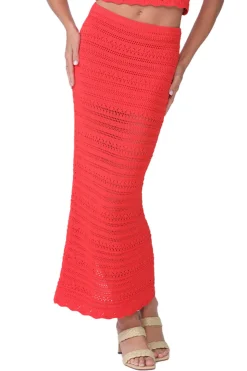 Crochet Midi Skirt