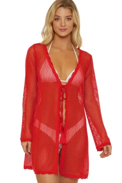 Crochet Short Kimono