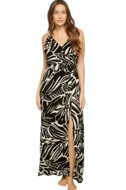 Crossover Maxi Dress