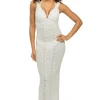 Daphne White Maxi Dress