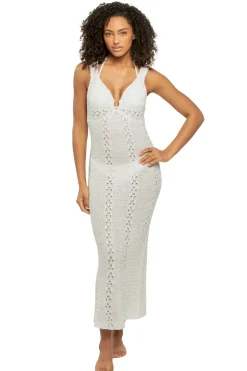 Daphne White Maxi Dress
