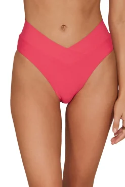 Delfina V Front High Waist Bikini Bottom