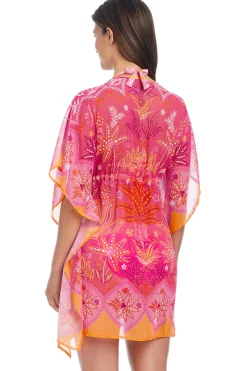 Desert Bloom Chiffon Caftan