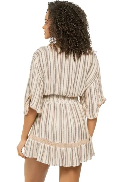 Desert Stripe Mini Dress
