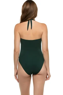Eleni Halter One Piece Swimsuit