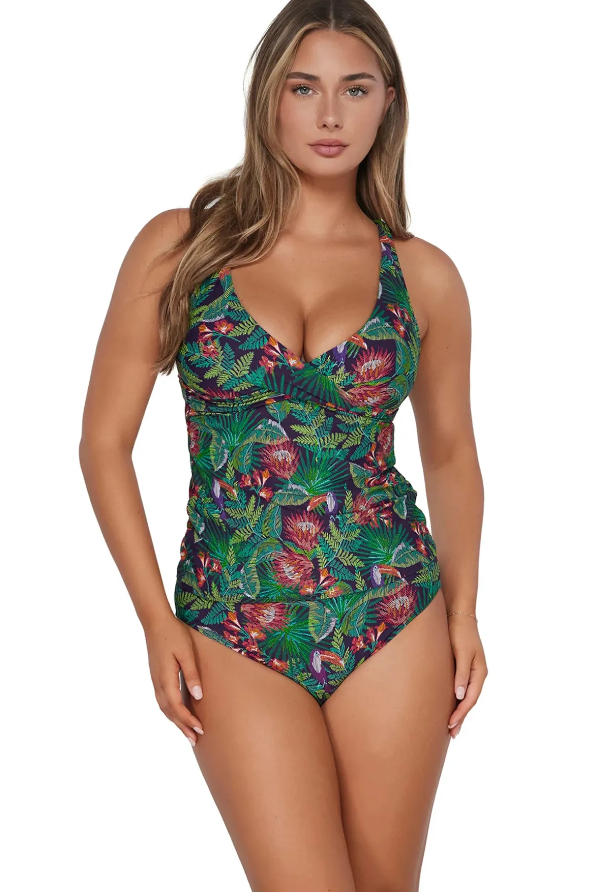 Elsie Underwire Tankini Top (E-H Cup)