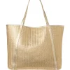 Eva Metallic Tote Bag