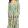 Fiore Silk Maxi Dress