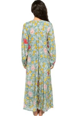 Fiore Silk Maxi Dress