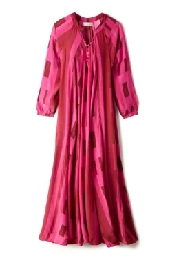 Fiore Silk Maxi Dress