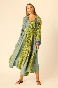 Fiore Silk Maxi Dress