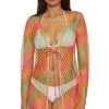 Fishnet Long Sleeve Kimono
