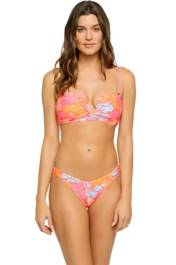 Flicker Reversible Convertible Bandeau Bikini Top