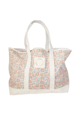 Floral Canvas Tote