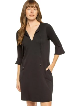Flounce Sleeve Cover Up Dress