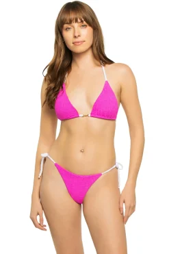 Foilie Triangle Reversible Bikini Top