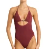 Fowler Beaded One Piece Swimsuit