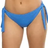 Frankie Textured Tie Side Hipster Bikini Bottom