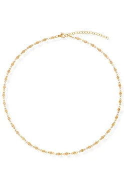 Garcelle Mini Disc Chain Necklace