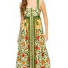 Garden Tapestry Maxi Dress
