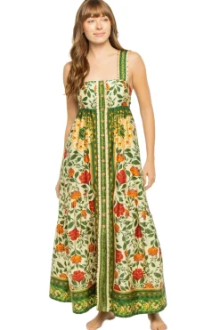 Garden Tapestry Maxi Dress