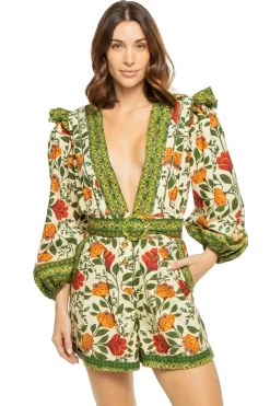 Garden Tapestry Romper
