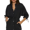 Gauzy Shirt Dress