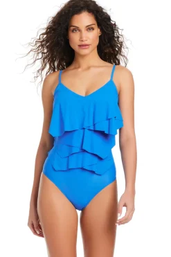 Geometric One Piece Swimsuit