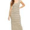 Gisele Stripe Midi Dress