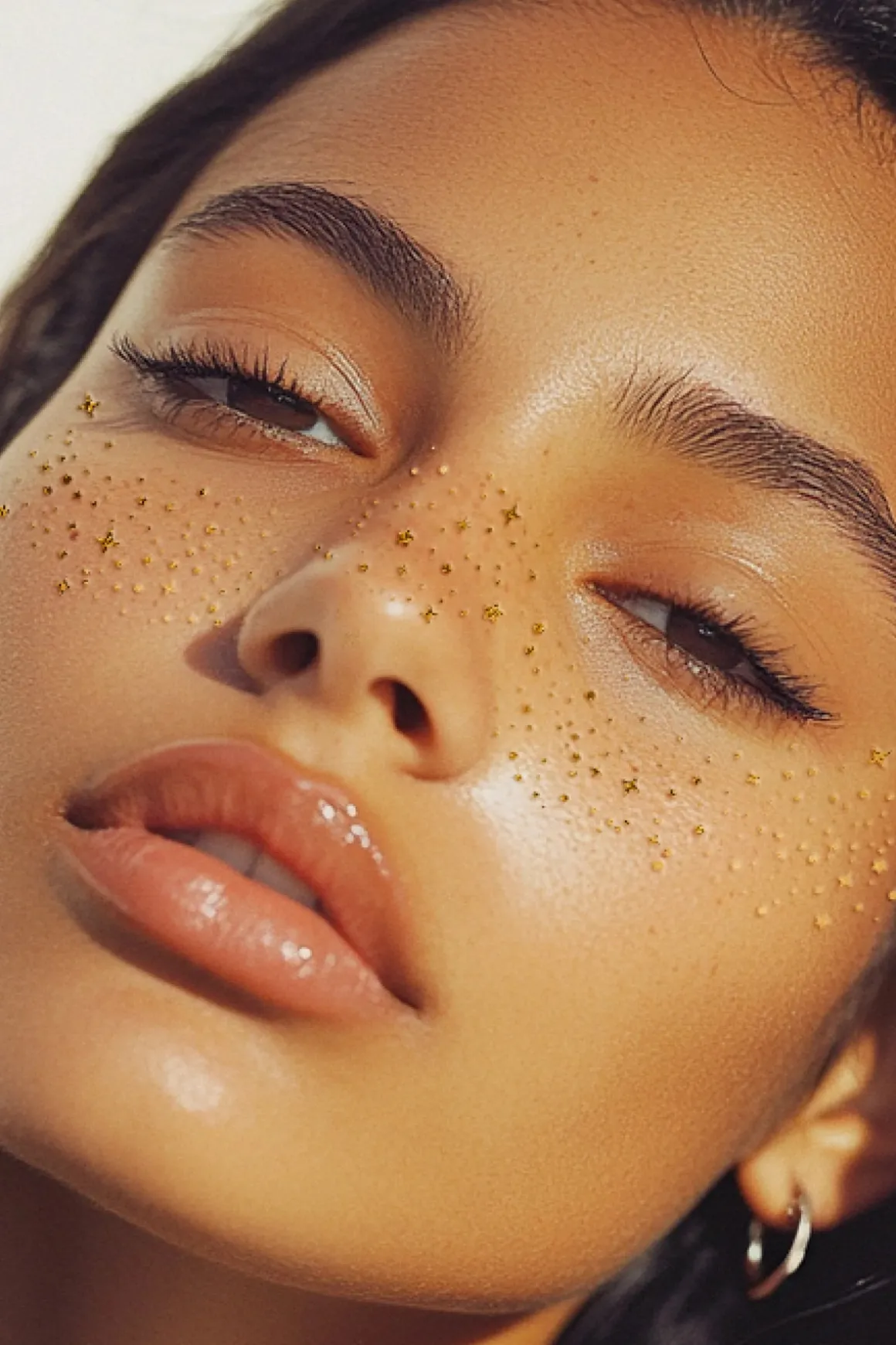 Gold Glitter Freckles Makeup Patches