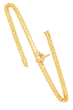 Gold Lariat Necklace