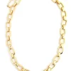 Gold Link Chain Necklace