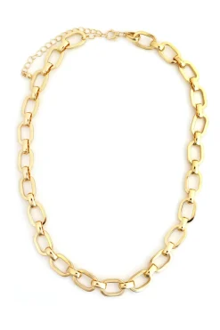 Gold Link Chain Necklace