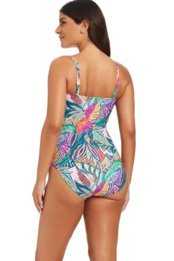 Hammered Rings One Piece Swimsuit