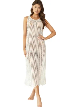 Harbor Doily Midi Dress