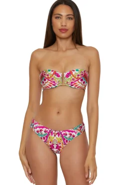 Hawaiian Garden Bandeau Bikini Top