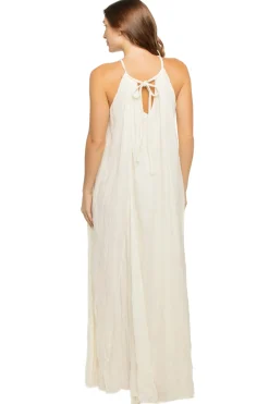 High Neck Maxi Dress